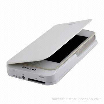 Hot 2,300mAh Portable Power Bank Case for iPhone 4